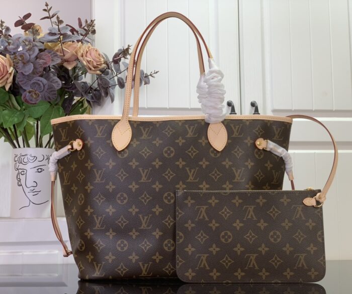 루이비통 네버풀 미디엄 M46975 브라운 베이지 핸드백 토트백 레플리카 미러급 SA급 S급 고퀄리티 최상급 하이엔드 가방 [여성] 2