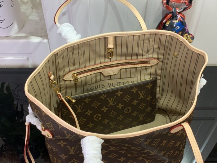 루이비통 네버풀 미디엄 M46975 브라운 베이지 핸드백 토트백 레플리카 미러급 SA급 S급 고퀄리티 최상급 하이엔드 가방 [여성] 3