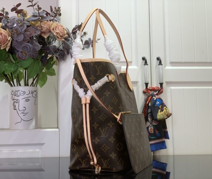 루이비통 네버풀 미디엄 M46975 브라운 베이지 핸드백 토트백 레플리카 미러급 SA급 S급 고퀄리티 최상급 하이엔드 가방 [여성] 5