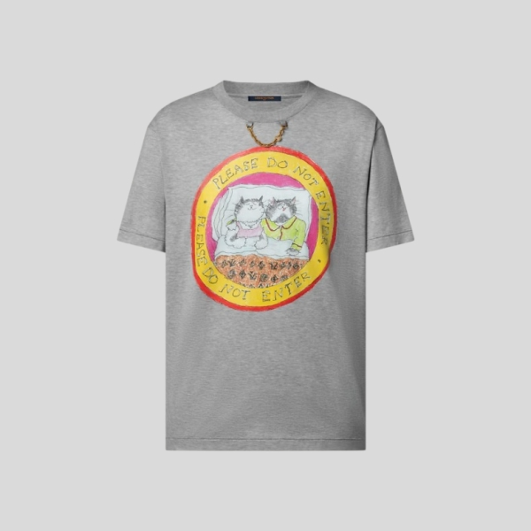 루이비통 캣 스탬프 티셔츠 레플리카 미러급 SA급 S급 고퀄리티 하이엔드 최상급 의류 [여성]