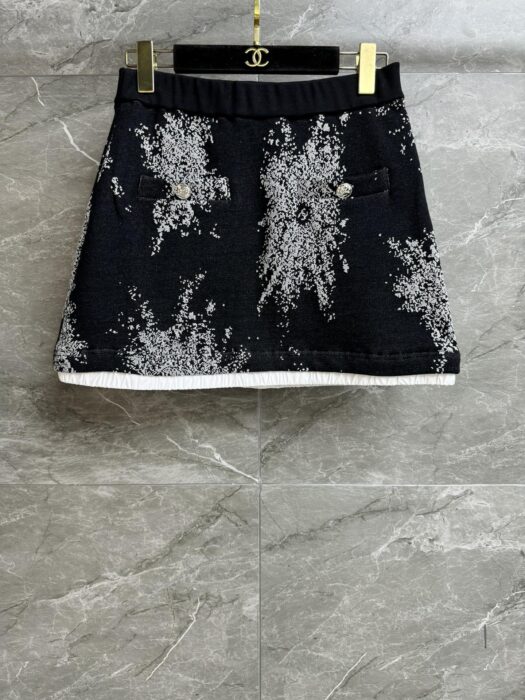 샤넬 블랙 파이어워크 스커트 레플리카 미러급 SA급 S급 고퀄리티 하이엔드 최상급 의류 [여성] 4