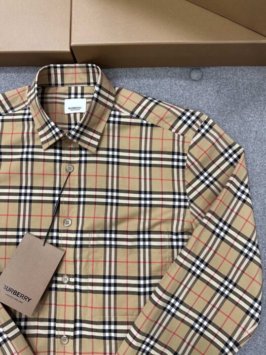 버버리 클래식 체크 코튼 포플린 셔츠 레플리카 미러급 SA급 S급 고퀄리티 하이엔드 최상급 의류 [남성여성공용] 20