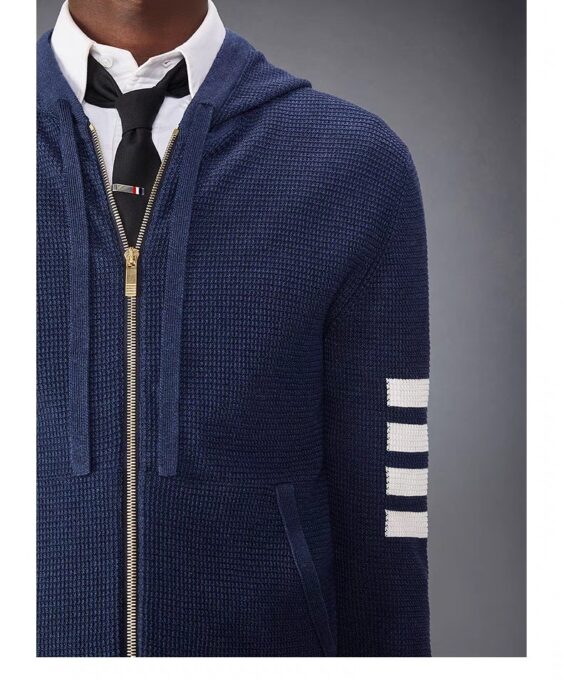 톰브라운 리넨 코튼 4-바 릴렉스 핏 집업 후디 레플리카 미러급 SA급 S급 고퀄리티 하이엔드 최상급 의류 [남성여성공용] 6