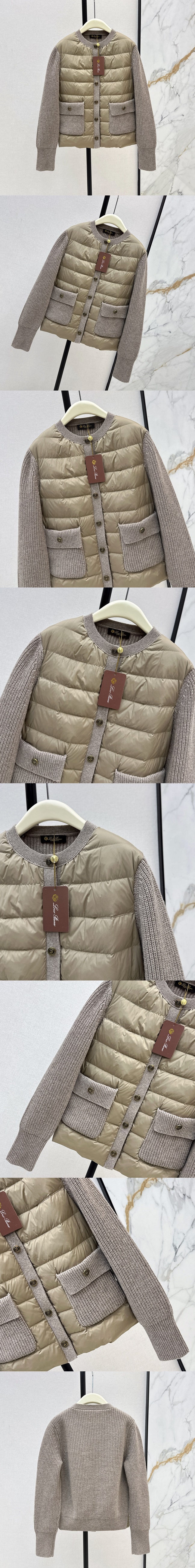 로로피아나 여성 니트 패딩 LO-FAP71605 레플리카 미러급 SA급 S급 고퀄리티 하이엔드 최상급 의류 [여성] 2