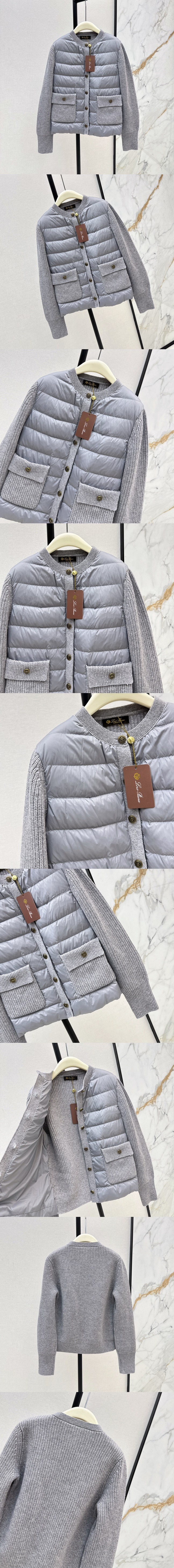 로로피아나 여성 니트 패딩 LO-FAP71604 레플리카 미러급 SA급 S급 고퀄리티 하이엔드 최상급 의류 [여성] 2