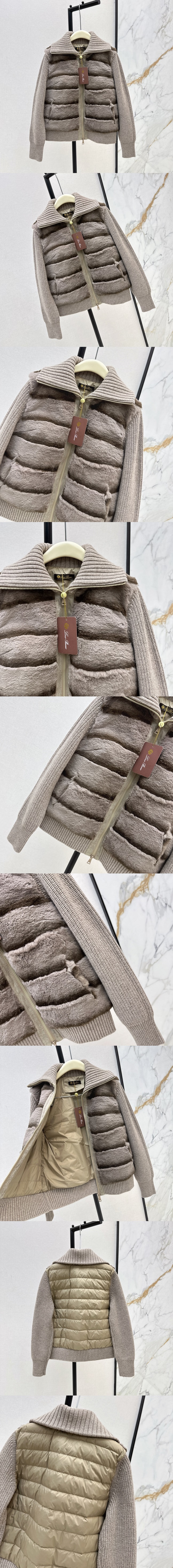 로로피아나 여성 니트 패딩 LO-FAP71601 레플리카 미러급 SA급 S급 고퀄리티 하이엔드 최상급 의류 [여성] 2