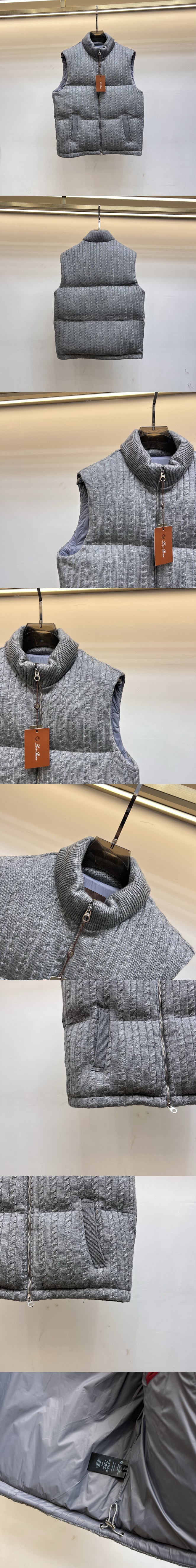 로로피아나 남성 패딩 조끼 LO-FAP71591 레플리카 미러급 SA급 S급 고퀄리티 하이엔드 최상급 의류 [남성] 2