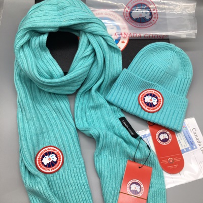 캐나다구스 모자+목도리 세트 CA-C71S61 레플리카 미러급 SA급 S급 고퀄리티 하이엔드 최상급 [남성여성공용]