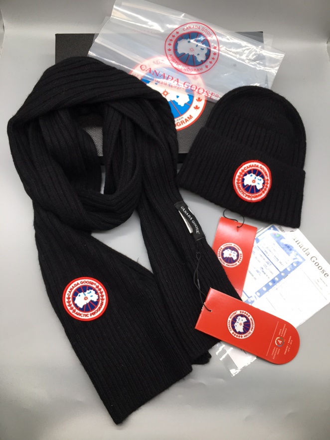 캐나다구스 모자+목도리 세트 CA-C71S58 레플리카 미러급 SA급 S급 고퀄리티 하이엔드 최상급 [남성여성공용] 2