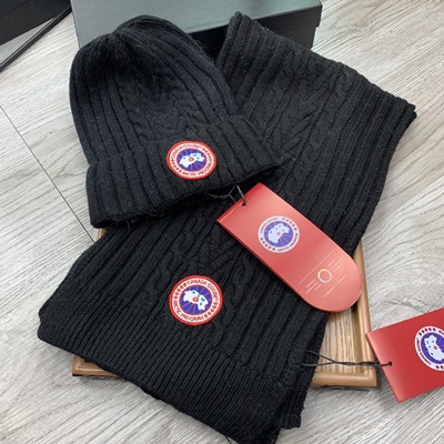 캐나다구스 모자+목도리 세트 CA-C71S56 레플리카 미러급 SA급 S급 고퀄리티 하이엔드 최상급 [남성여성공용]