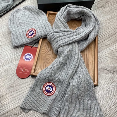 캐나다구스 모자+목도리 세트 CA-C71S53 레플리카 미러급 SA급 S급 고퀄리티 하이엔드 최상급 [남성여성공용]