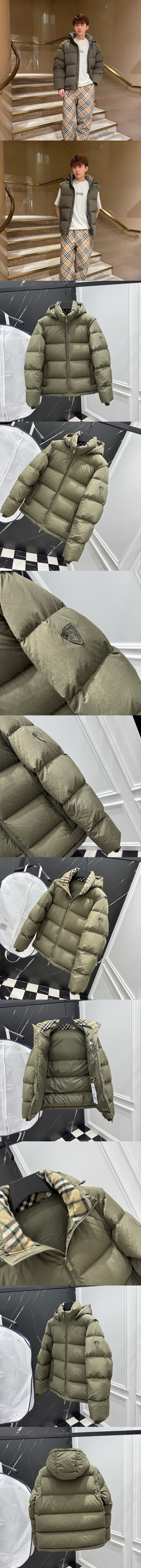 버버리 남성 패딩 조끼 팔소매 탈부착가능 BUR-252776 레플리카 미러급 SA급 S급 고퀄리티 하이엔드 최상급 의류 [남성] 2
