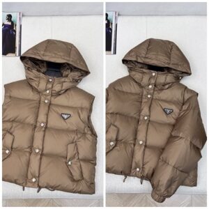 프라다 여성 패딩 조끼 팔소매탈부착가능 PR-P80145 레플리카 미러급 SA급 S급 고퀄리티 하이엔드 최상급 의류 [여성]