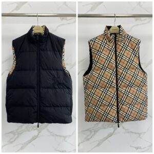 버버리 남여 커플 양면 패딩 조끼 BUR-252771 레플리카 미러급 SA급 S급 고퀄리티 하이엔드 최상급 의류 [남성여성공용]