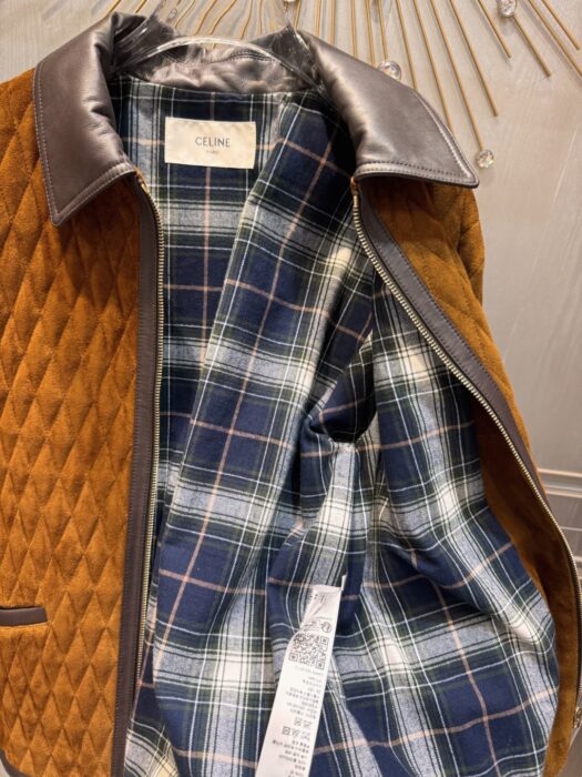 셀린느 스웨이드 퀼티드 자켓 레플리카 미러급 SA급 S급 고퀄리티 하이엔드 최상급 의류 [여성] 7