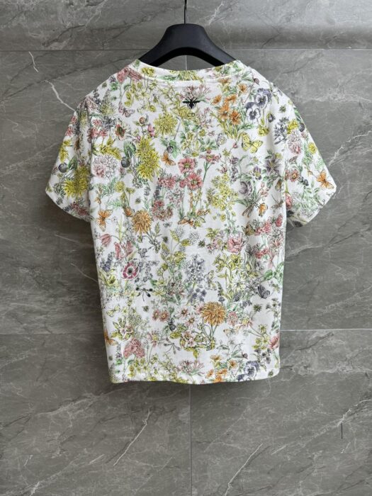 디올 플로럴 프린트 티셔츠 레플리카 미러급 SA급 S급 고퀄리티 하이엔드 최상급 의류 [여성] 6