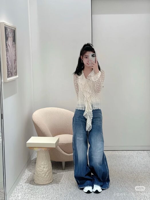 디올 레이스 니트 스웨터 레플리카 미러급 SA급 S급 고퀄리티 하이엔드 최상급 의류 [여성] 4