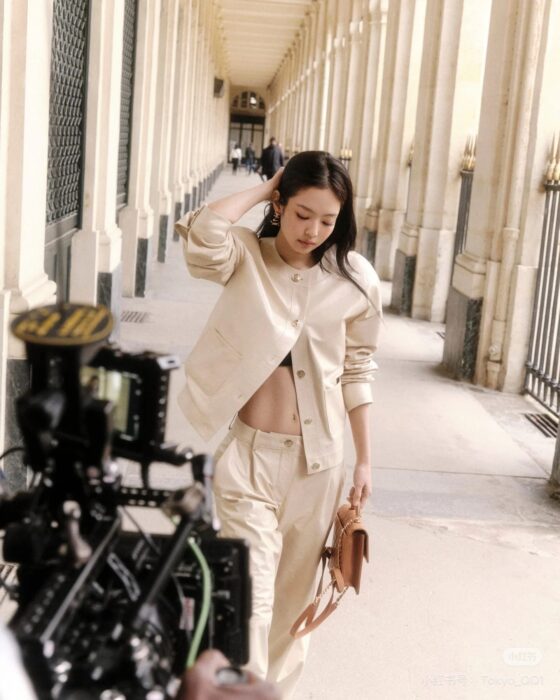 샤넬 베이지 가죽 자켓, 팬츠 레플리카 미러급 SA급 S급 고퀄리티 하이엔드 최상급 의류 [여성] 2
