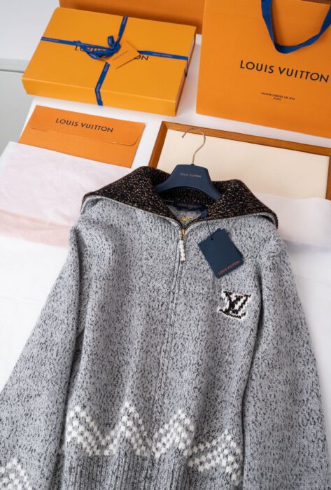 루이비통 지퍼 니티드 블루종 레플리카 미러급 SA급 S급 고퀄리티 하이엔드 최상급 의류 [여성] 24