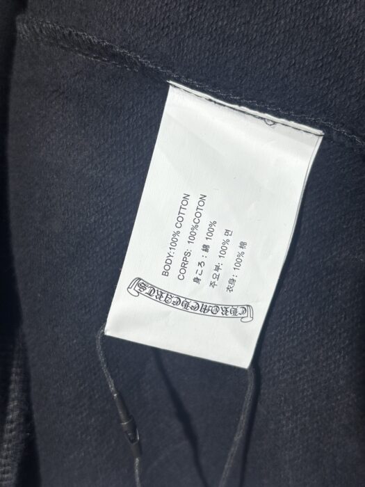 크롬하츠 모노그램 프린트 후드집업 블랙 레플리카 미러급 SA급 S급 고퀄리티 하이엔드 최상급 의류 [남성여성공용] 22