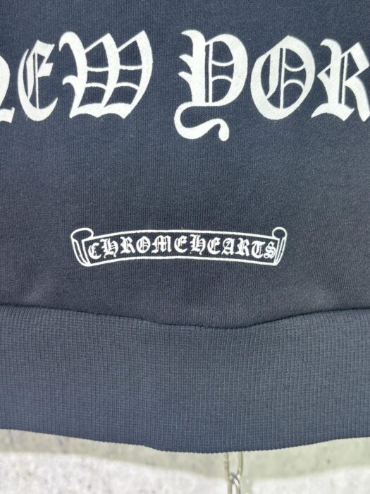 크롬하츠 모노그램 프린트 후드집업 블랙 레플리카 미러급 SA급 S급 고퀄리티 하이엔드 최상급 의류 [남성여성공용] 21