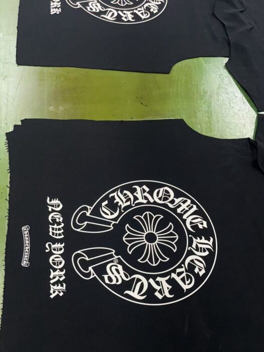 크롬하츠 모노그램 프린트 후드집업 블랙 레플리카 미러급 SA급 S급 고퀄리티 하이엔드 최상급 의류 [남성여성공용] 5