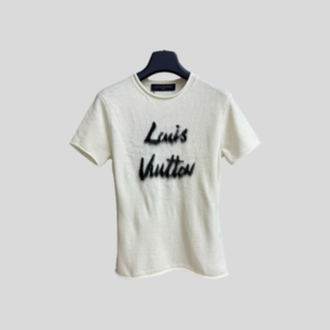 루이비통 브러시드 로고 티셔츠 레플리카 미러급 SA급 S급 고퀄리티 하이엔드 최상급 의류 [여성]