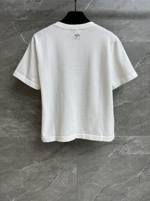 샤넬 하트 홀로우 반팔 화이트 레플리카 미러급 SA급 S급 고퀄리티 하이엔드 최상급 의류 [여성] 6