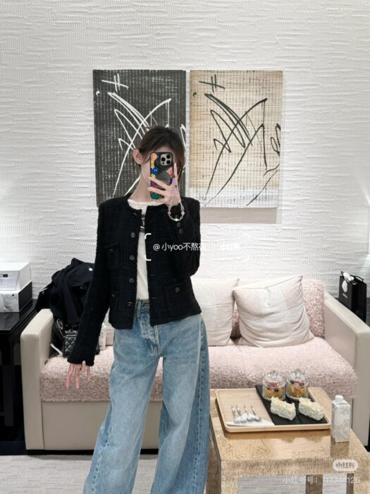 샤넬 뉴 클래식 롱슬리브 숏 자켓 레플리카 미러급 SA급 S급 고퀄리티 하이엔드 최상급 의류 [여성] 11