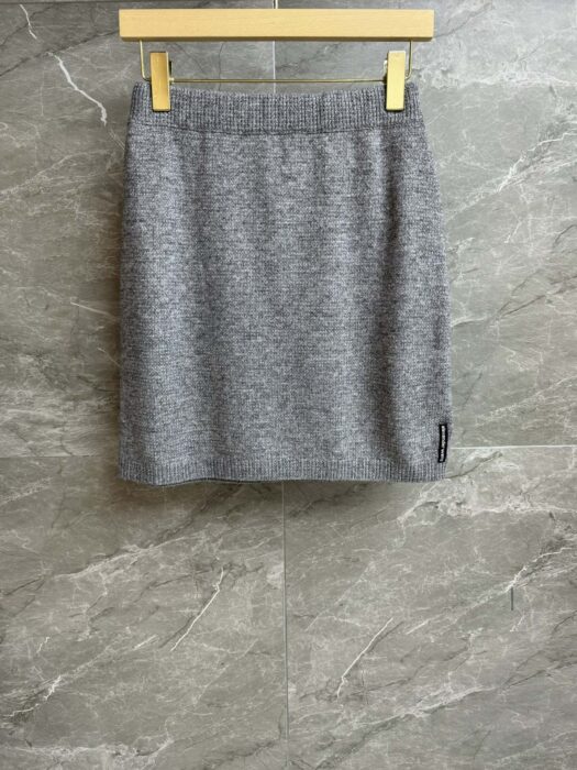 알렉산더왕 그레이 울 블렌드 핫픽스 미니스커트 레플리카 미러급 SA급 S급 고퀄리티 하이엔드 최상급 의류 [여성] 6