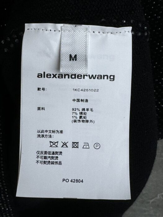 알렉산더왕 블랙 울 블렌드 핫픽스 드레스 레플리카 미러급 SA급 S급 고퀄리티 하이엔드 최상급 의류 [여성] 13