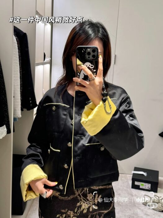 샤넬 핸드메이드 실크 새틴 자켓 레플리카 미러급 SA급 S급 고퀄리티 하이엔드 최상급 의류 [여성] 12