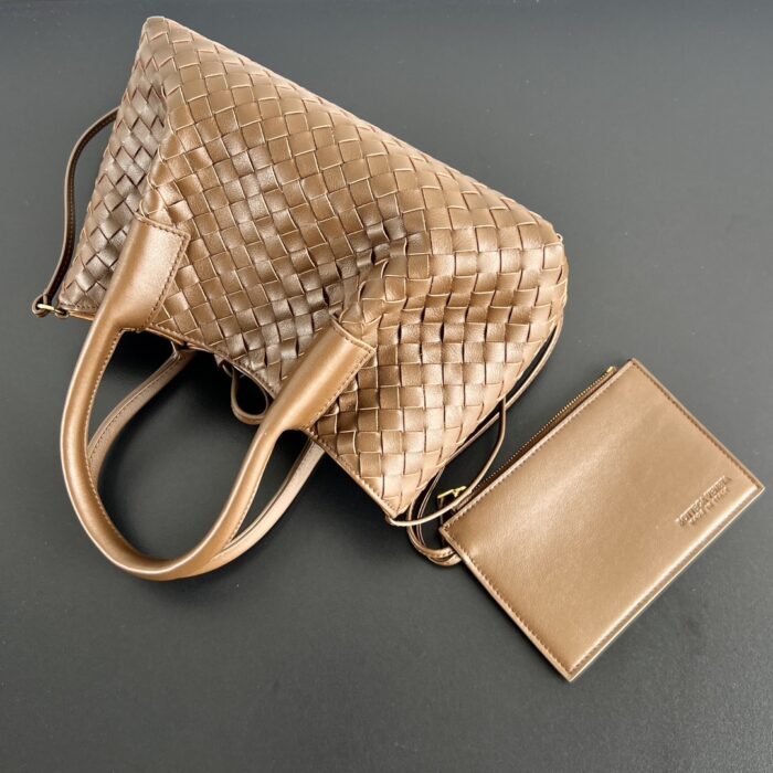 보테가베네타 스몰 피나코테카 819004 꼬냑 레플리카 미러급 SA급 S급 고퀄리티 최상급 하이엔드 핸드백 양면 가방 [여성] 5