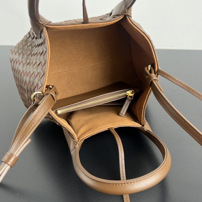 보테가베네타 스몰 피나코테카 819004 꼬냑 레플리카 미러급 SA급 S급 고퀄리티 최상급 하이엔드 핸드백 양면 가방 [여성] 3