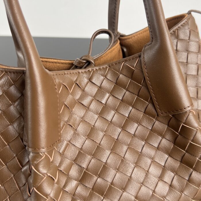 보테가베네타 스몰 피나코테카 819004 꼬냑 레플리카 미러급 SA급 S급 고퀄리티 최상급 하이엔드 핸드백 양면 가방 [여성] 7
