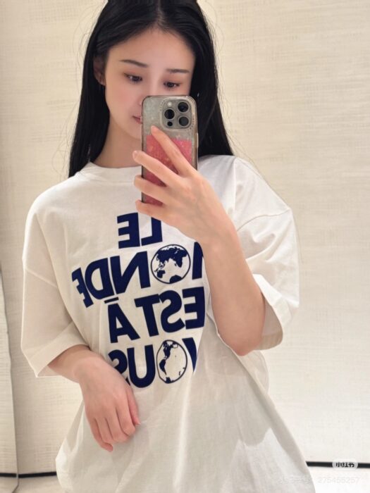 루이비통 플로킹 레더 반팔티 레플리카 미러급 SA급 S급 고퀄리티 하이엔드 최상급 의류 [남성여성공용] 16