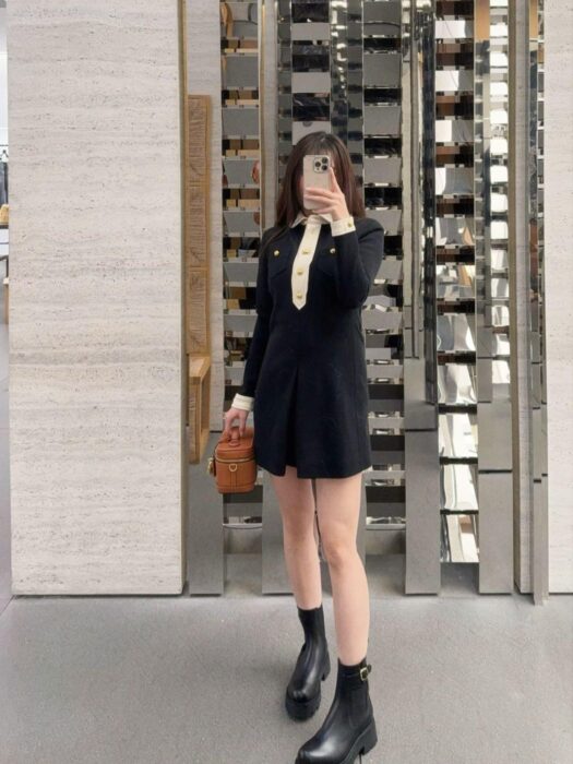 셀린느 트라페즈 미니 드레스 레플리카 미러급 SA급 S급 고퀄리티 하이엔드 최상급 의류 [여성] 3