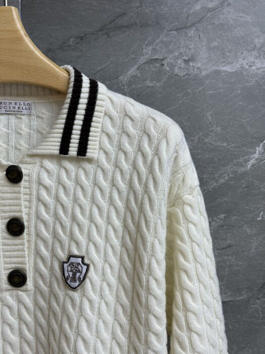 브루넬로쿠치넬리 니트 폴로 셔츠 레플리카 미러급 SA급 S급 고퀄리티 하이엔드 최상급 의류 [여성] 10