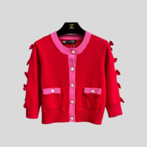 샤넬 보우 컬러블록 가디건 레플리카 미러급 SA급 S급 고퀄리티 하이엔드 최상급 의류 [여성]