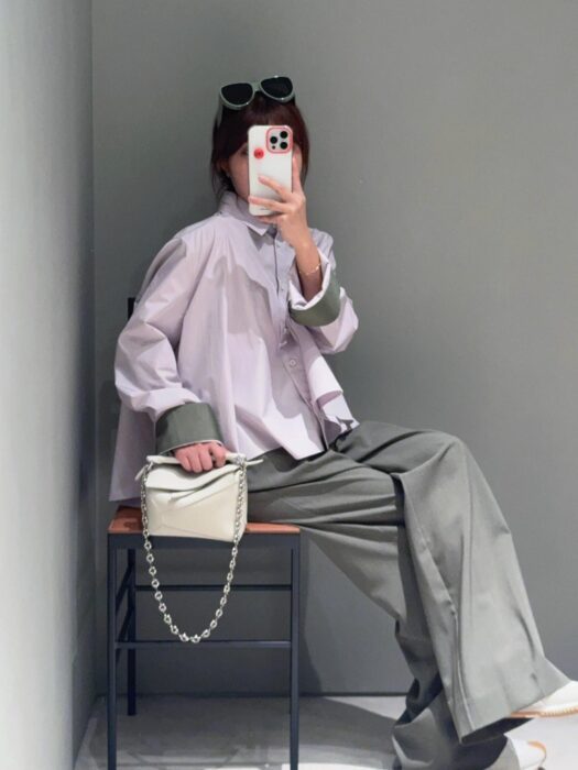 로에베 트라페즈 셔츠 레플리카 미러급 SA급 S급 고퀄리티 하이엔드 최상급 의류 [여성] 3