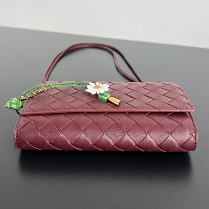 보테가베네타 안디아모 데이지 파우치백 크로스백 838870 와인 레플리카 미러급 SA급 S급 고퀄리티 최상급 하이엔드 가방 [여성] 5