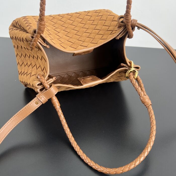 보테가베네타 파라슈트 835921 브라운 스웨이드 레플리카 미러급 SA급 S급 고퀄리티 최상급 하이엔드 핸드백 숄더백 가방 [여성] 3