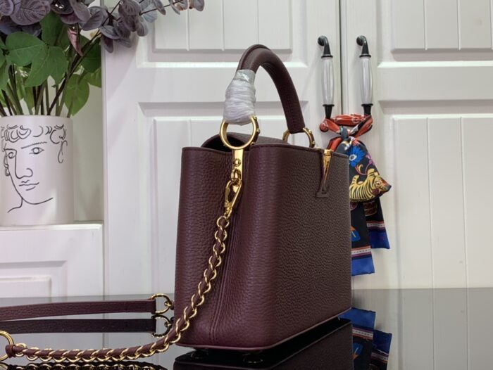 루이비통 카퓌신 bb M25893 와인 레플리카 미러급 SA급 S급 고퀄리티 최상급 하이엔드 핸드백 크로스백 가방 [여성] 4