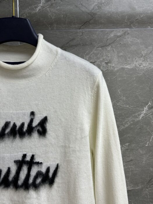 루이티통 브러쉬 로고 스웨터 레플리카 미러급 SA급 S급 고퀄리티 하이엔드 최상급 의류 [여성] 4