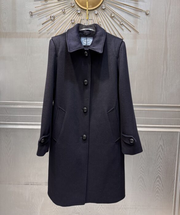 프라다 싱글브레스트 더블 로덴 코트 레플리카 미러급 SA급 S급 고퀄리티 하이엔드 최상급 의류 [여성] 2