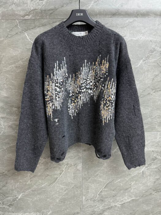 디올 스팽글 스웨터 레플리카 미러급 SA급 S급 고퀄리티 하이엔드 최상급 의류 [여성] 2