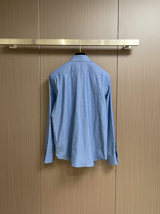 셀린느 트라이엄프 코튼샴브레이 셔츠 레플리카 미러급 SA급 S급 고퀄리티 하이엔드 최상급 의류 [남성여성공용] 5