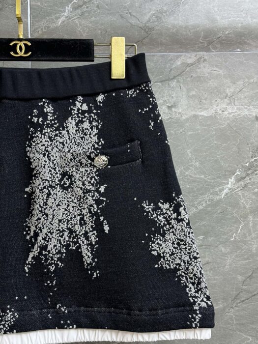 샤넬 블랙 파이어워크 스커트 레플리카 미러급 SA급 S급 고퀄리티 하이엔드 최상급 의류 [여성] 6
