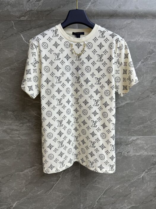 루이비통 모노그램 프린트 티셔츠 레플리카 미러급 SA급 S급 고퀄리티 하이엔드 최상급 의류 [여성] 2