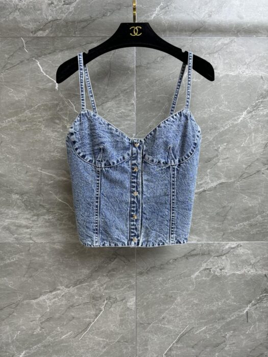 샤넬 데님 캐미솔 탑 레플리카 미러급 SA급 S급 고퀄리티 하이엔드 최상급 의류 [여성] 5